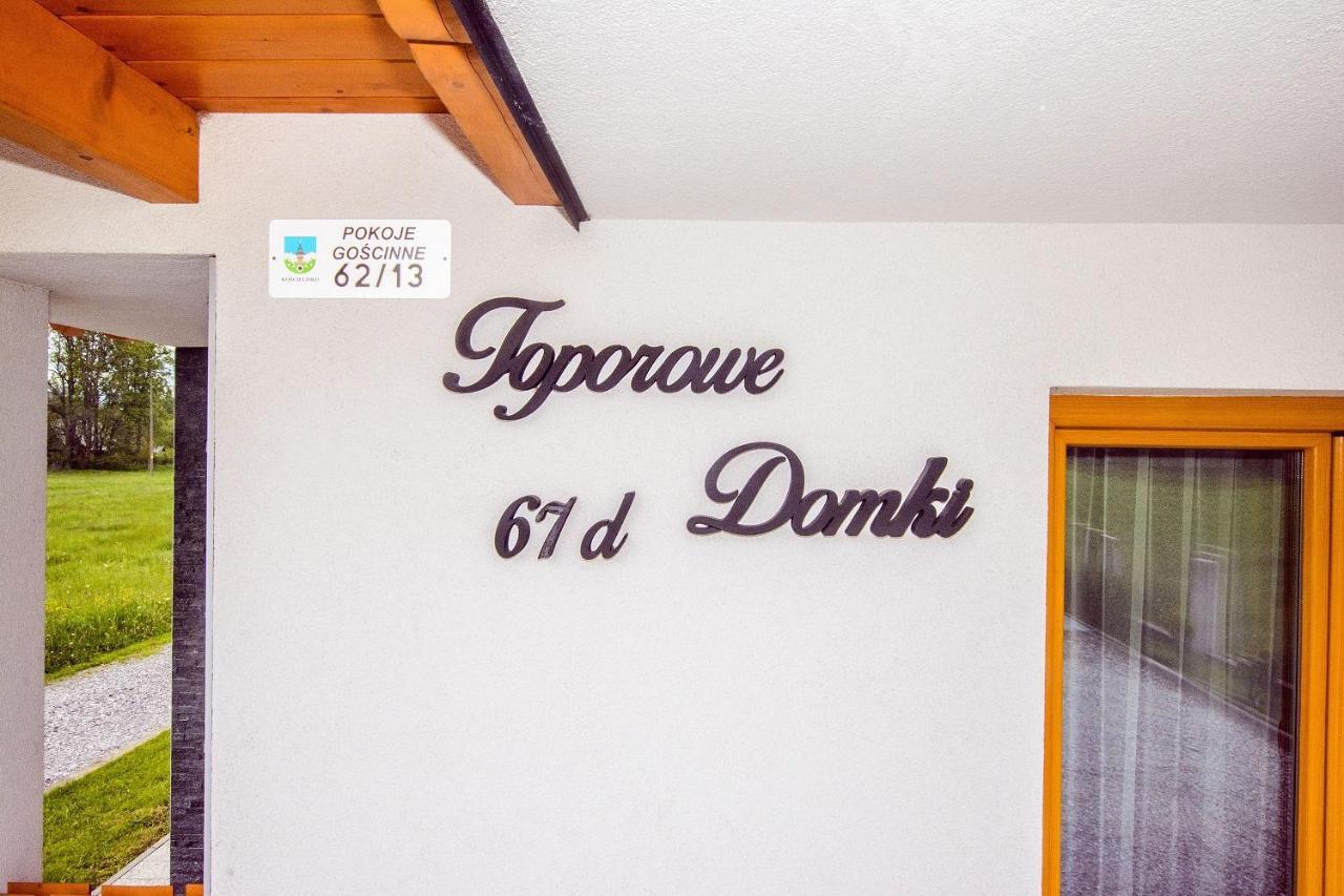 Apartamenty Toporowe Domki Witów Exterior foto